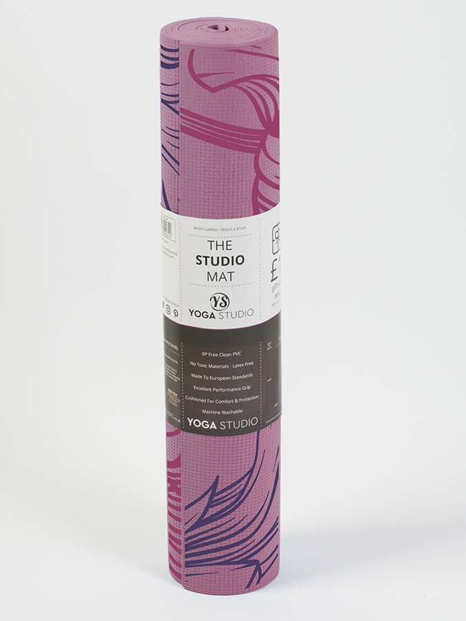 Yoga Studio Designed Sticky Yoga Mat 6mm