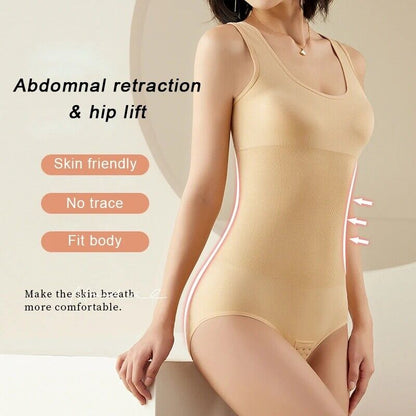 Womens Seamless Full Body Shaper Slimming Firm Control Tummy Bodysuit Shapewear