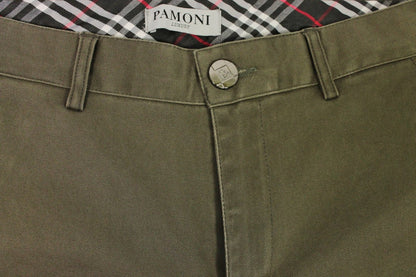Khaki Stretch Slim Fit Chino