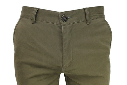 Khaki Stretch Slim Fit Chino