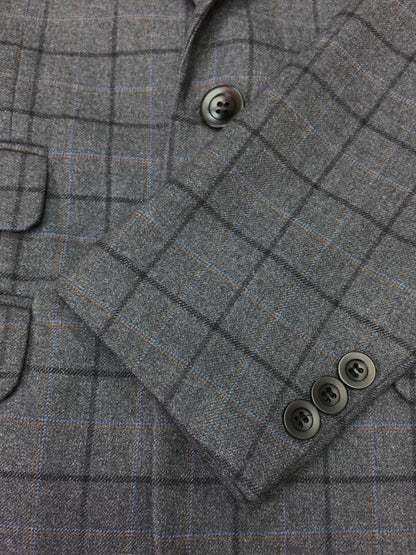 Grey Check Tweed Blazer