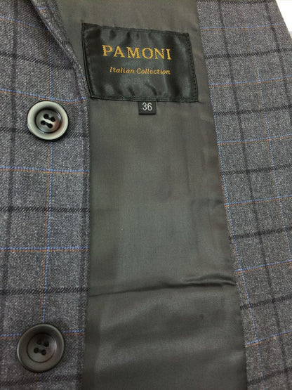 Grey Check Tweed Blazer