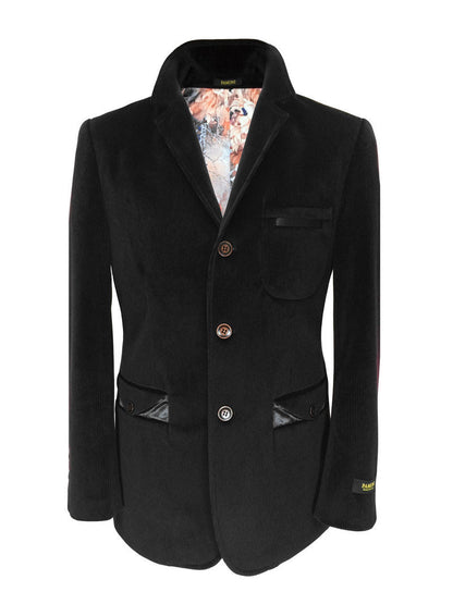 Black Velvet Casual Jacket