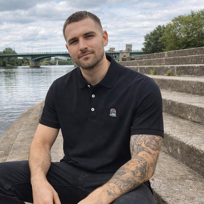 Coaled Polo — Black