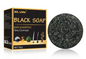BLACK SOAP
BAR, Grey coverage, hair Softening Shampoo
