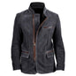 New Men's European And American Fashion Vintage Jacket Stitching Top