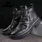 Men'S Korean-Style Zipper Casual Shoes
