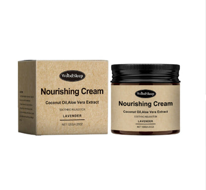 Nourishing Cream With Coconut Oil,Aloe Vera Extract.Soothing Relaxation Lavender