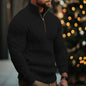 Men'S Sweater Half Zip Coat