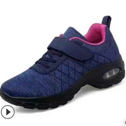 Women's low-top fly knit shoes muffin