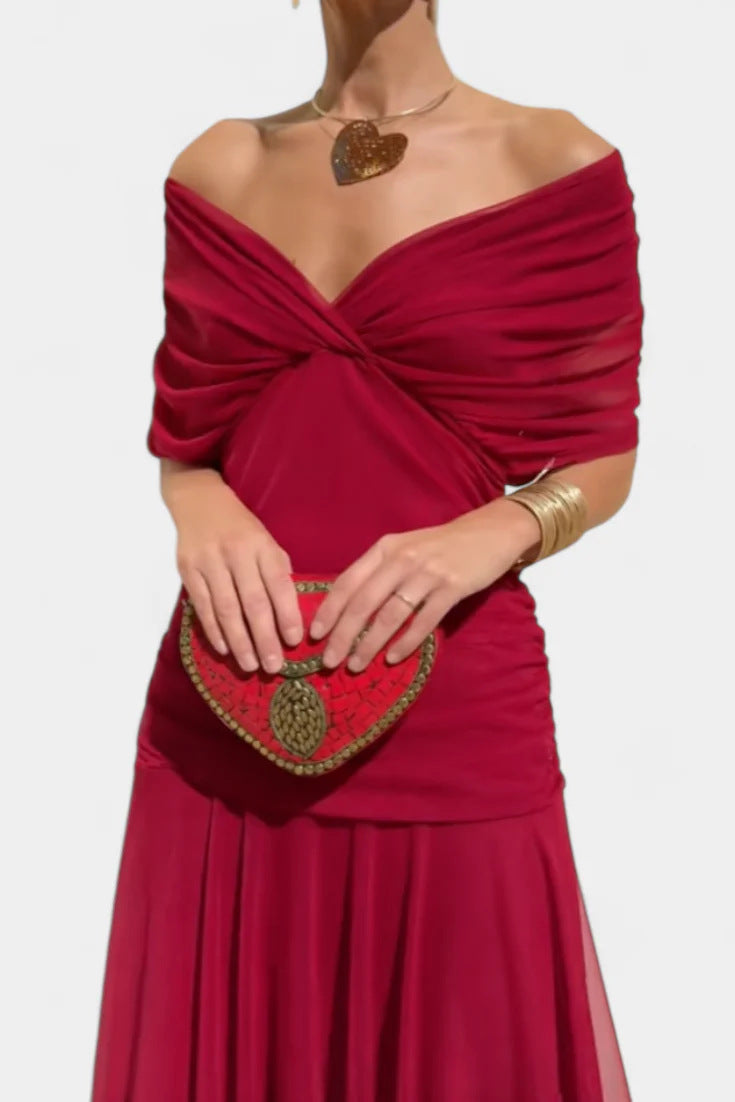 Printed Suspender Dress