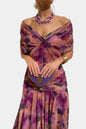 Printed Suspender Dress