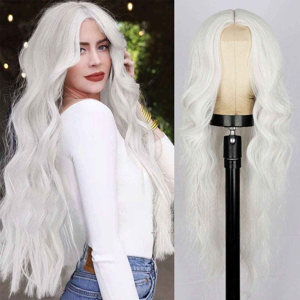 Lace-Front Curly Wig