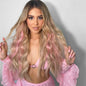 Lace-Front Curly Wig