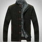 Fleece-Lined Twist Neck Sweater