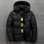 Short Slim-Fit Warm Jacket
