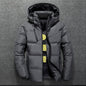 Short Slim-Fit Warm Jacket