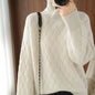 Women'S Threaded Warm Sweater