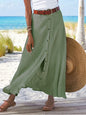Cotton Linen Skirt