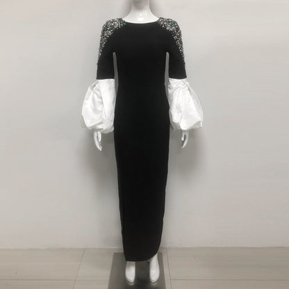 Rhinestone Gorgeous Elegant Evening Dress