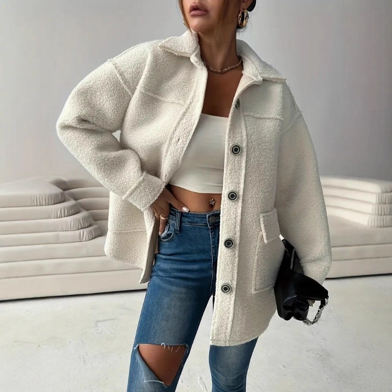 Casual Loose Lapel Coat