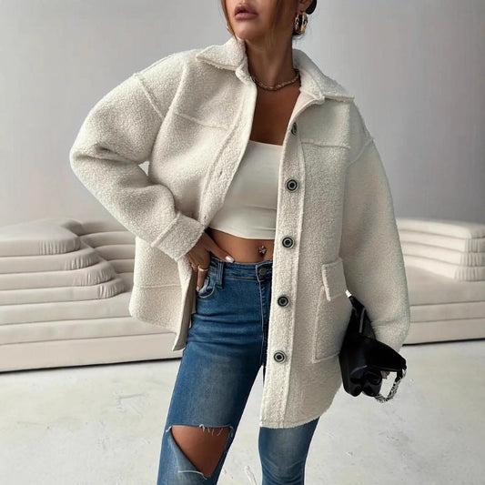 Casual Loose Lapel Coat