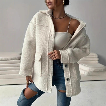 Casual Loose Lapel Coat