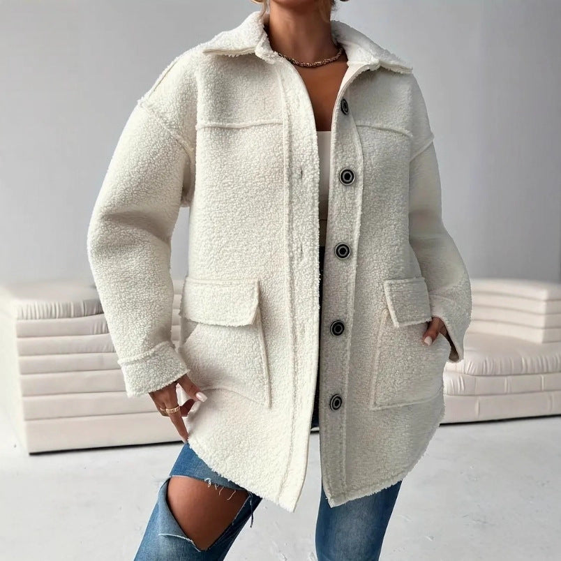 Casual Loose Lapel Coat
