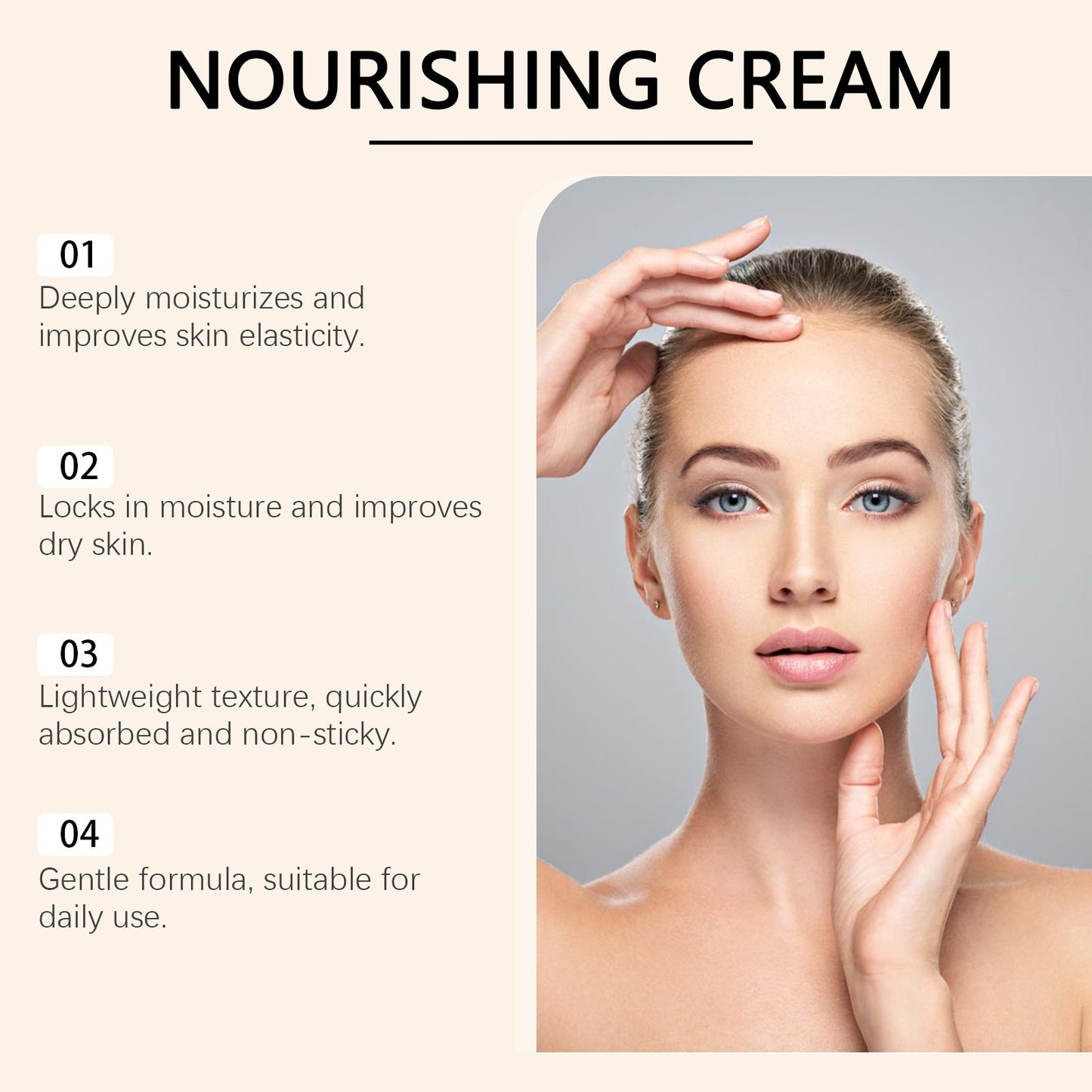 Nourishing Cream With Coconut Oil,Aloe Vera Extract.Soothing Relaxation Lavender
