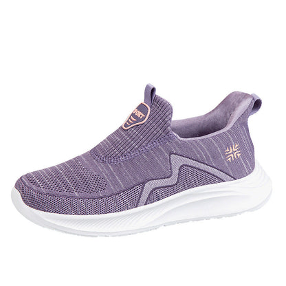 Middle-Aged And Elderly Walking Milk Shoes