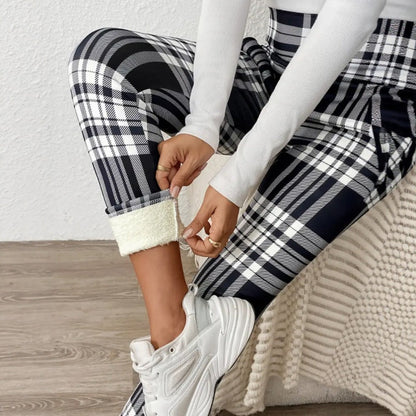 Imitation Lamb Fleece Leggings