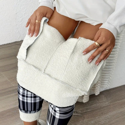 Imitation Lamb Fleece Leggings