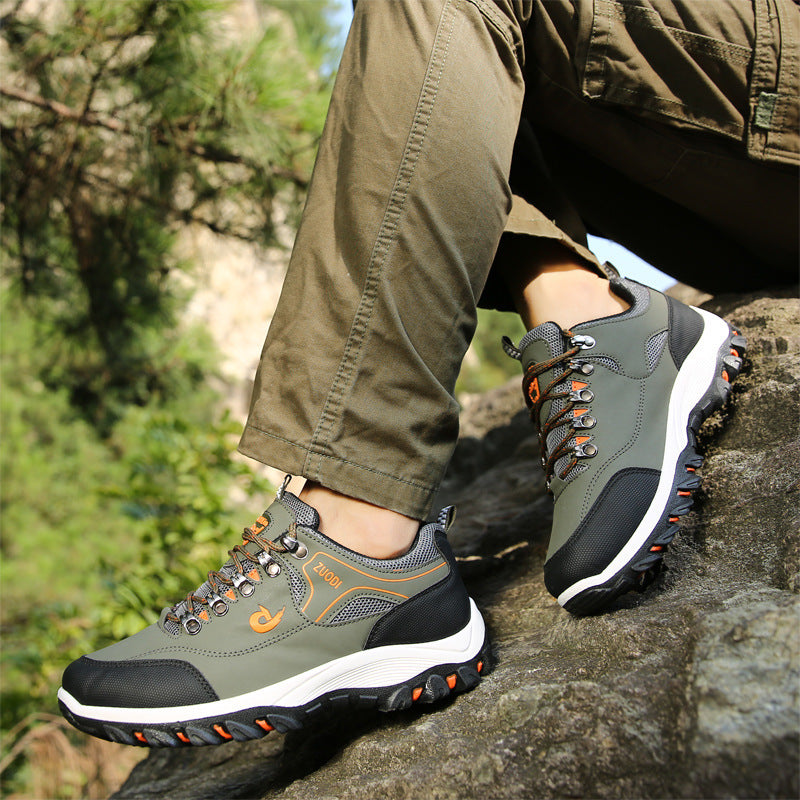 Casual Flat Heeled Mountaineering Shoes