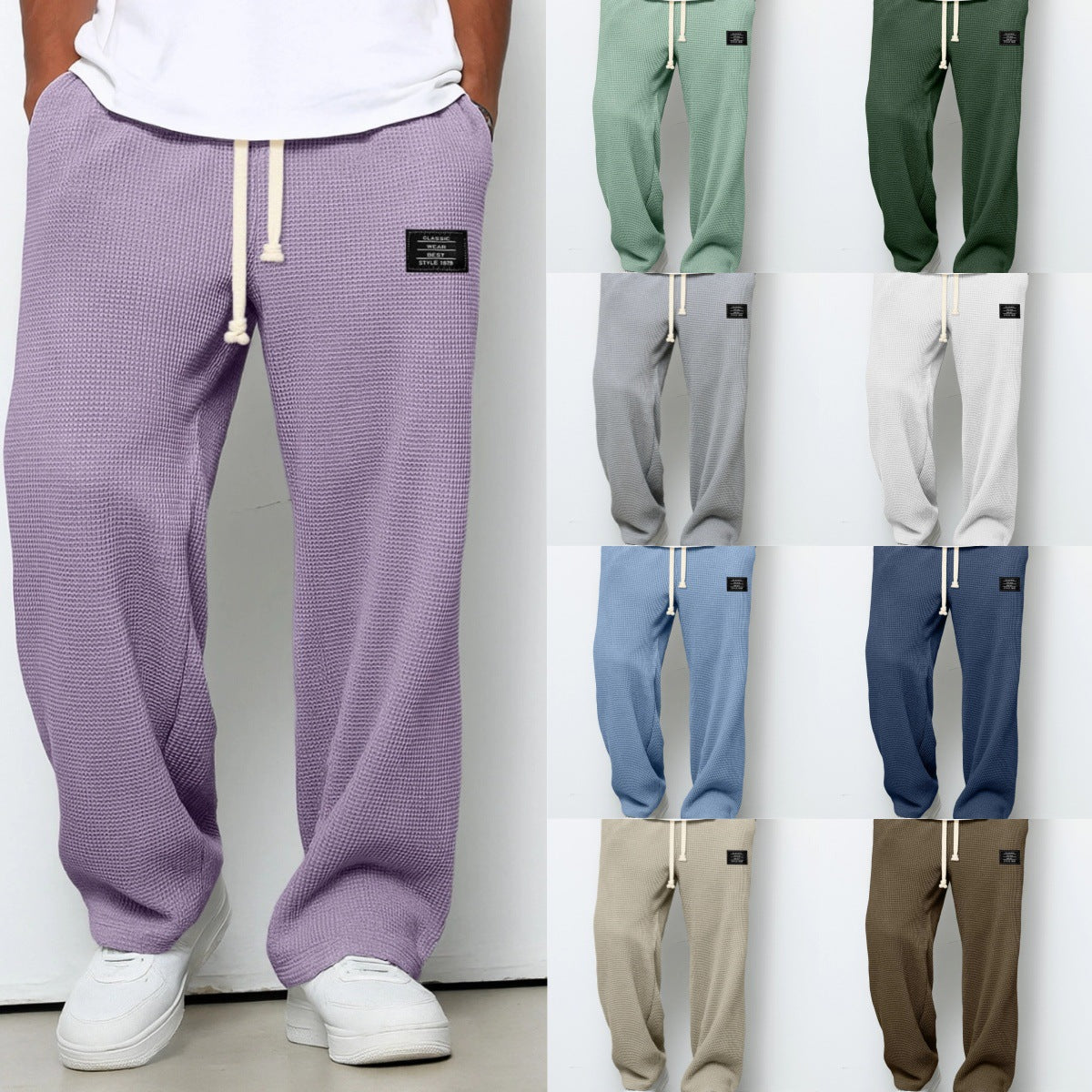 Loose Dosing Straight Pants