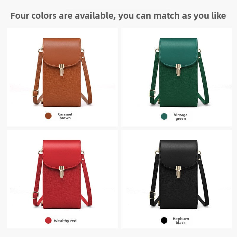 Leather Crossbody Phone Case