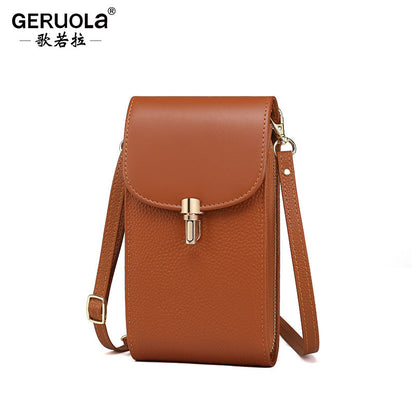 Leather Crossbody Phone Case