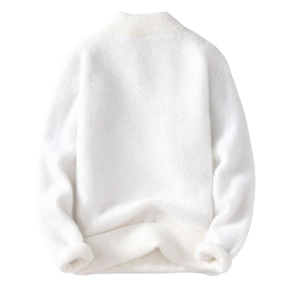Men'S Knitted Turtleneck Sweater