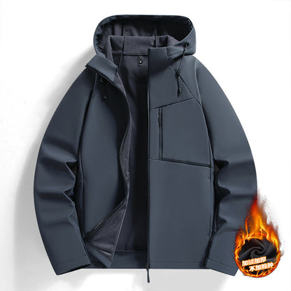 Stand Collar Soft Shell Jacket