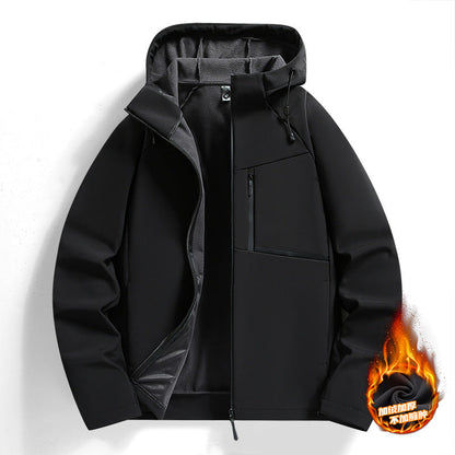 Stand Collar Soft Shell Jacket