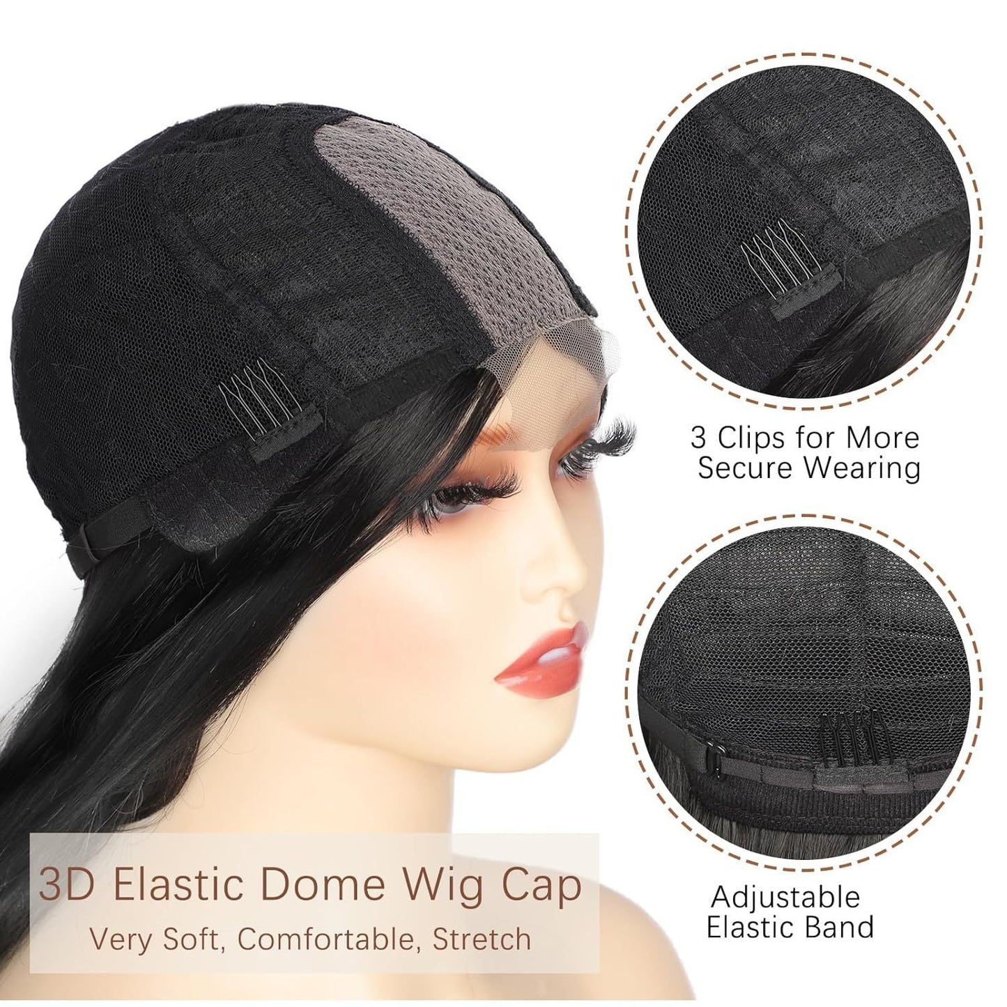 Lace-Front Curly Wig