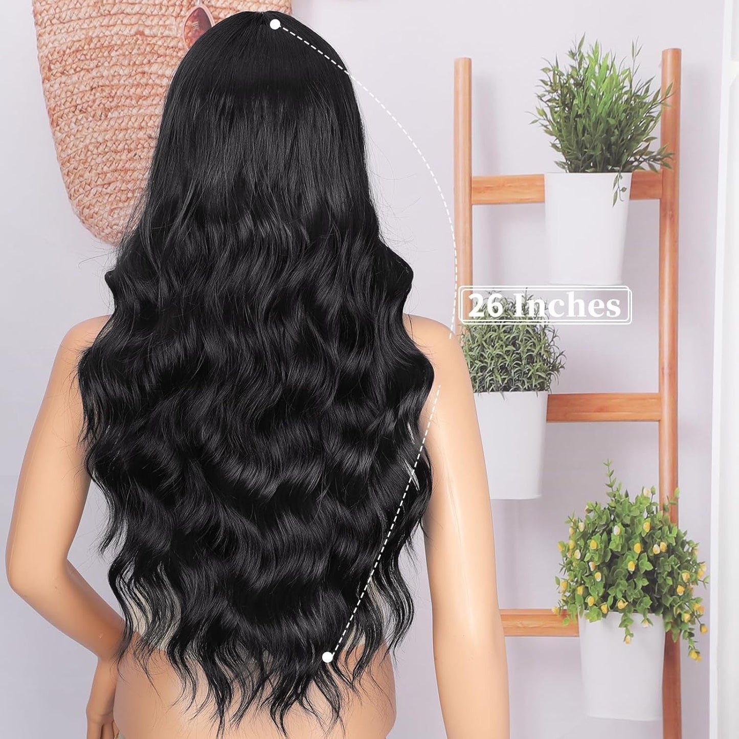 Lace-Front Curly Wig