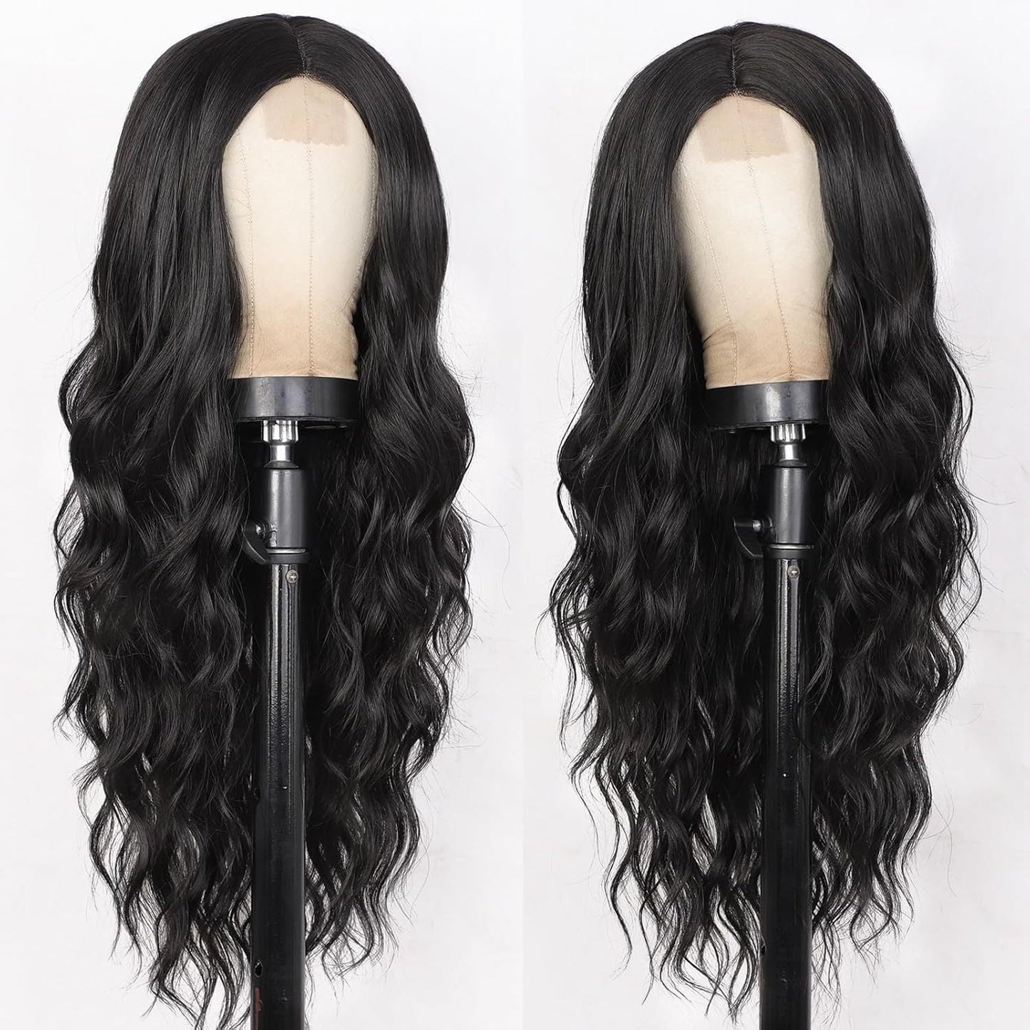 Lace-Front Curly Wig