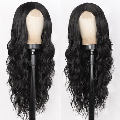 Lace-Front Curly Wig