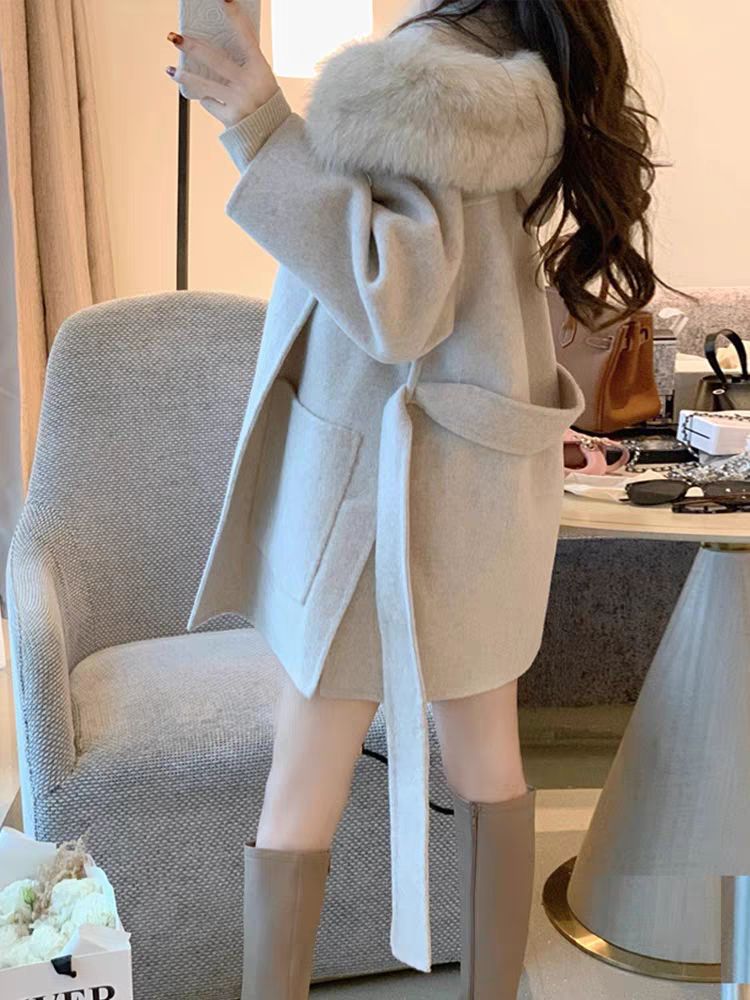 Double-Sided Woolen Coat