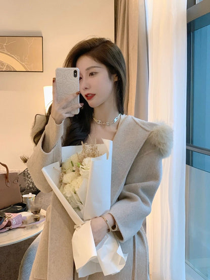 Double-Sided Woolen Coat