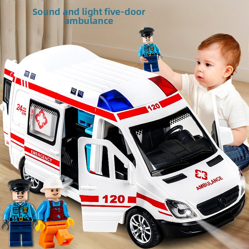 Children'S Ambulance With Sound And Light Effects.