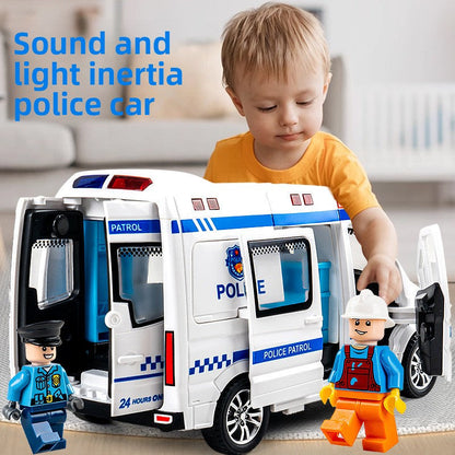 Children'S Ambulance With Sound And Light Effects.
