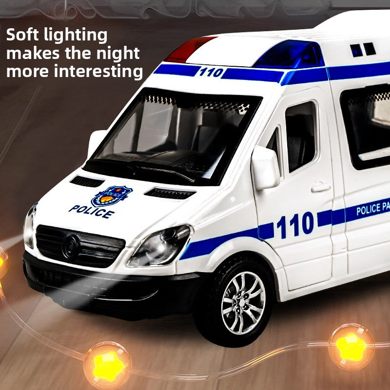 Children'S Ambulance With Sound And Light Effects.