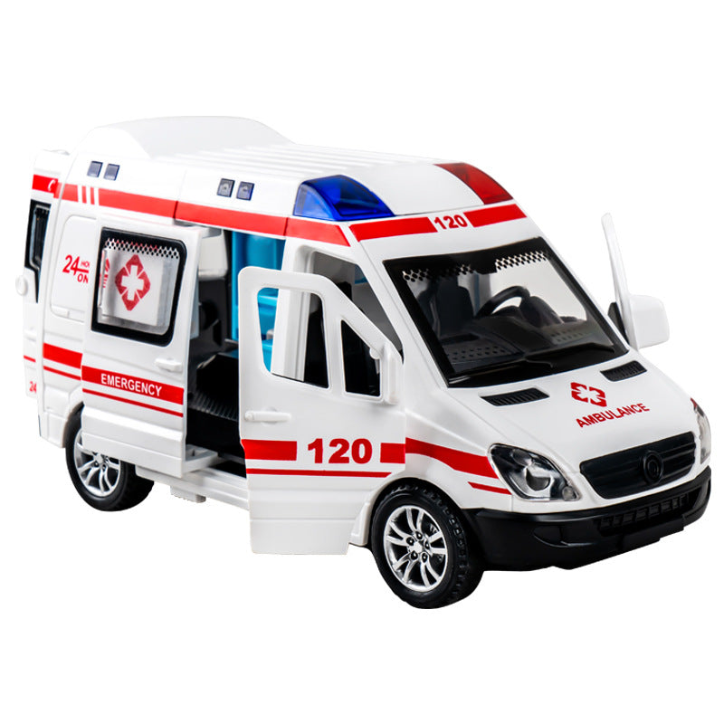 Children'S Ambulance With Sound And Light Effects.