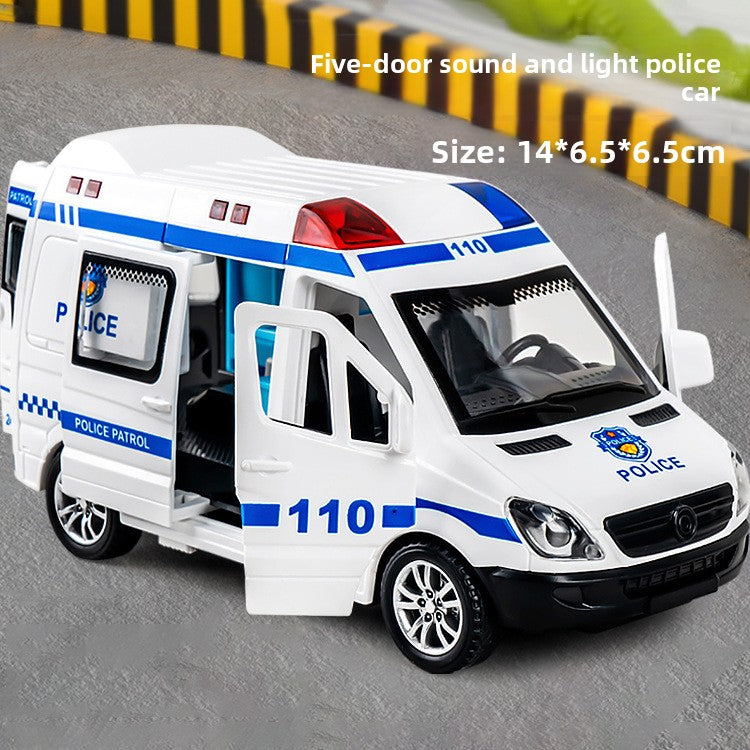 Children'S Ambulance With Sound And Light Effects.